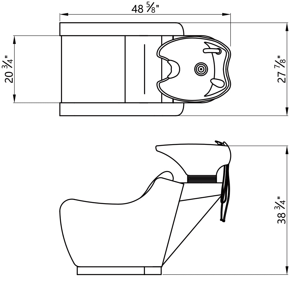 DIIR Lina Massage Backwash Unit - DIIR-7859