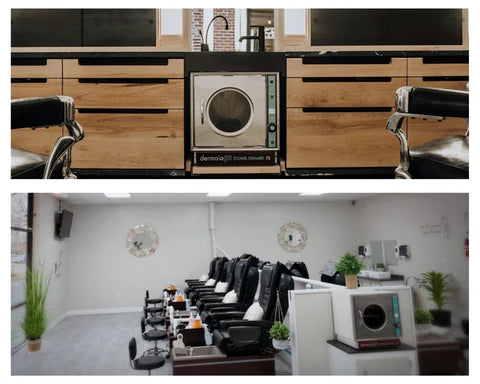 AYC Dermalogic Towel Steamer 72 – large-capacity towel warmer for spa and salon use