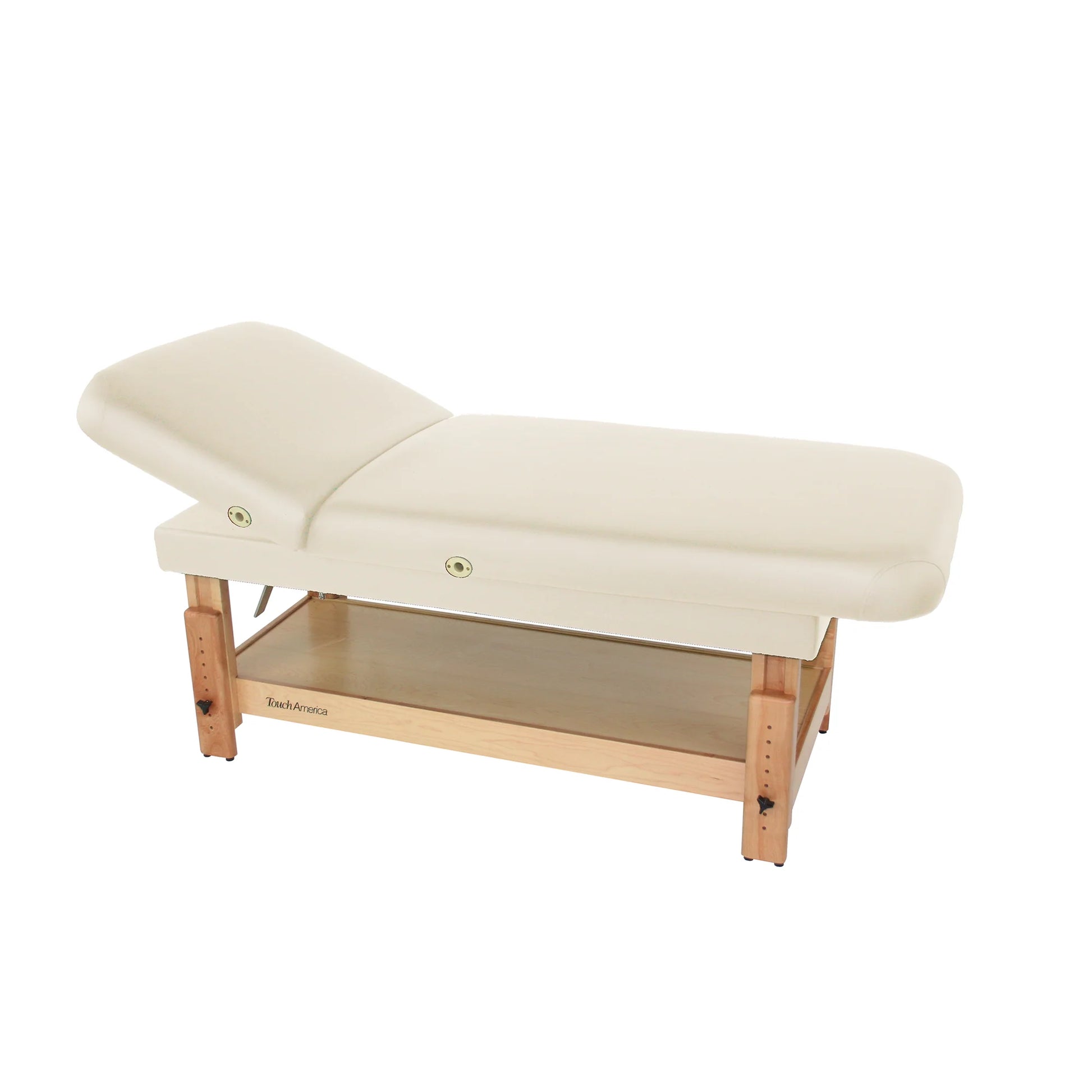 TouchAmerica stationary face and body treatment table for spa and massage therapy