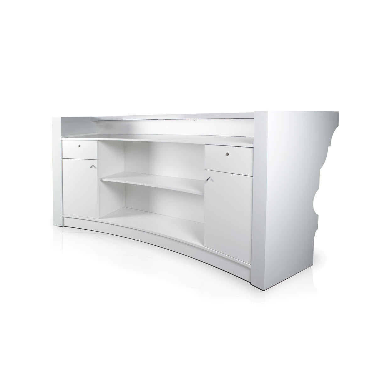Alzira Curva 250 Reception Desk by Gamma & Bross Spa - GNB-GCMW044CA-CURVA