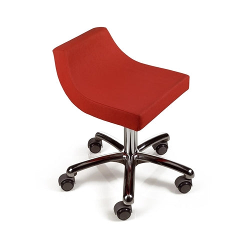 Gamma Bross Okumi Stream ergonomic spa stool with modern curved design