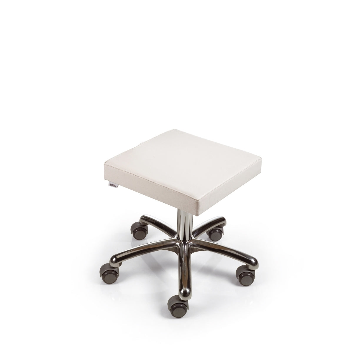 Luxury spa pedicure stool with ergonomic support and swivel base
