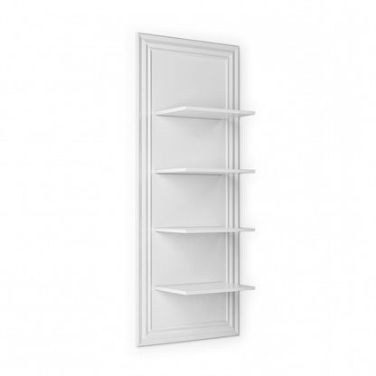 J’adore 1 salon wall display unit in glossy white finish