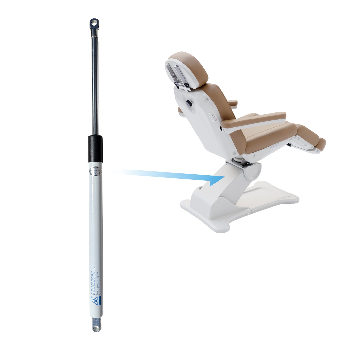 Part: Gas Cylinder - Height P:2246B-2246EP-GAS-CYL