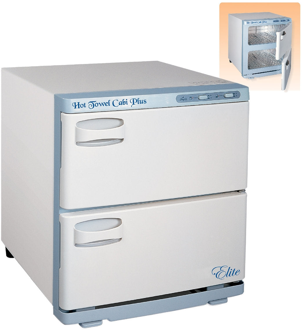 Elite Double Hot Towel Cabinet for 48 towels – professional spa warmer for salons and wellness centers