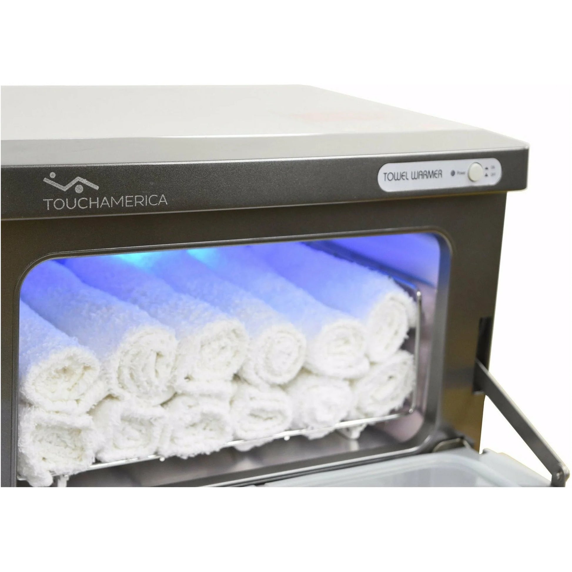 TouchAmerica Small Hot Towel Cabi – heated towel storage for salons