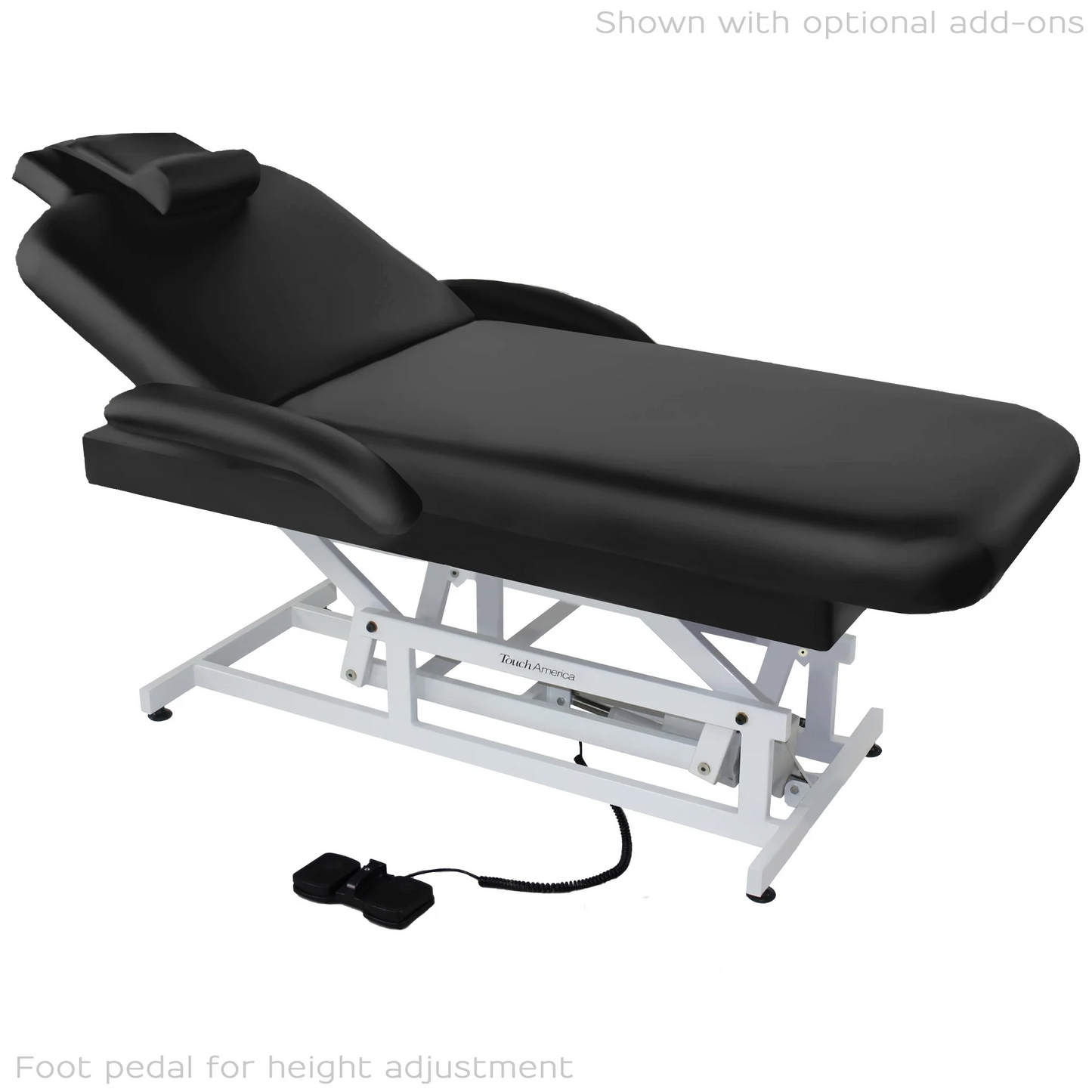 TouchAmerica HiLo Face & Body spa table with adjustable height