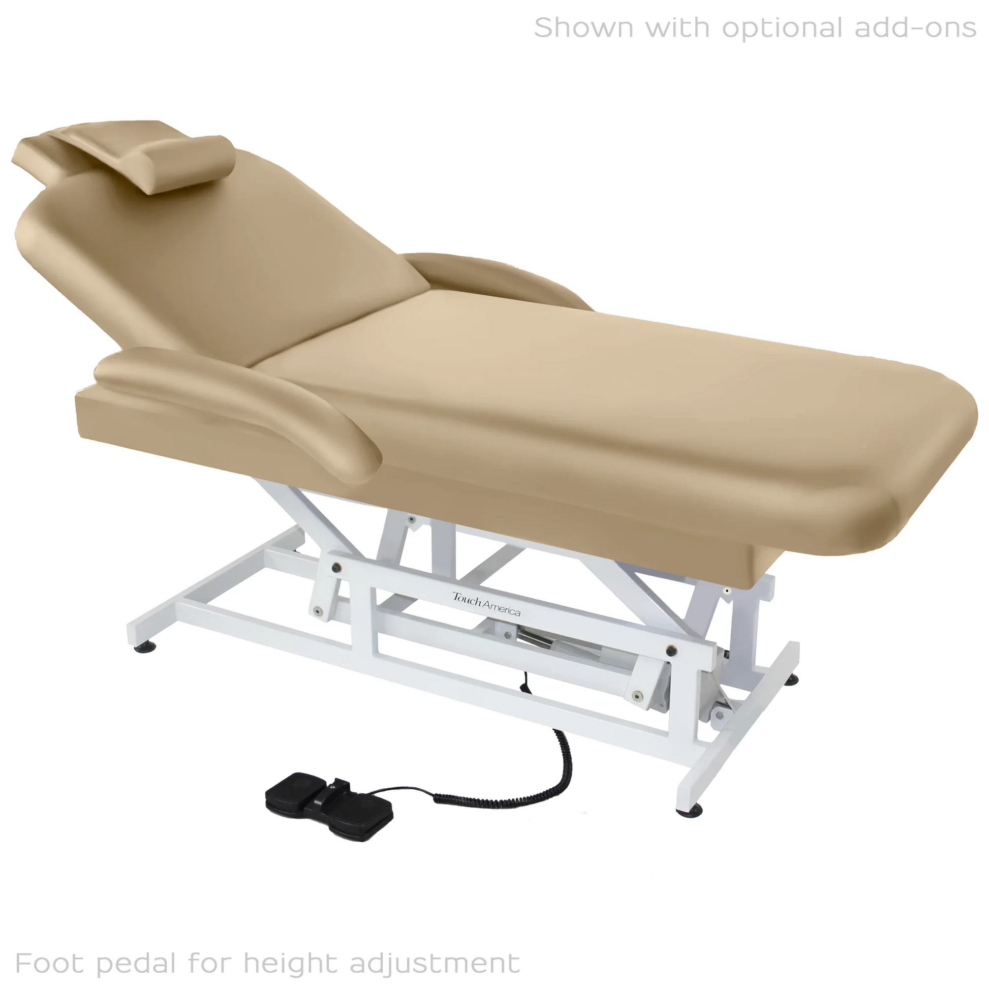 Ergonomic HiLo Face & Body spa table for facial and body treatments
