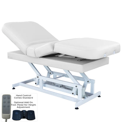 Luxury HiLo PowerTilt massage table by TouchAmerica for professional spas
