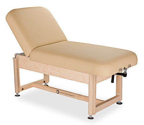 Living Earth Crafts Napa Facial Spa Treatment Table Trestle Base w/ PowerAssistâ„¢