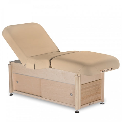 Living Earth Crafts Serenity Salon Treatment Table Cabinet Base w/ PowerAssistâ„¢