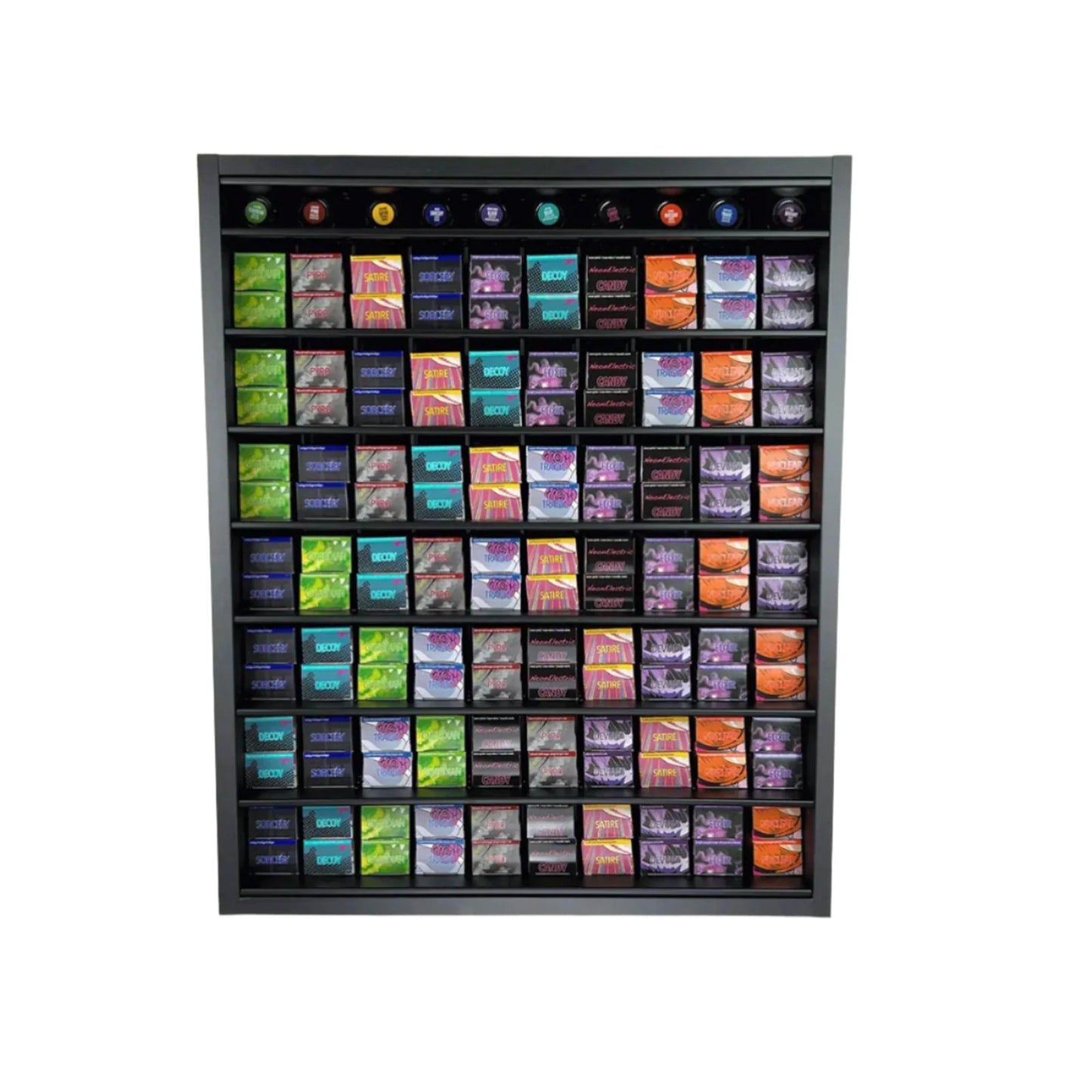 Dyerector ModCab+ modular medium color cabinet with a clean, minimalist appearance.