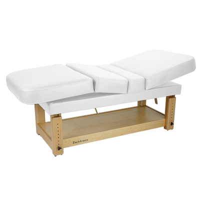 Ergonomic stationary spa table TouchAmerica Multi-Pro with premium upholstery