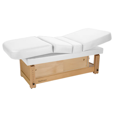 High-quality stationary massage table TouchAmerica Multi-Pro with sturdy wood base
