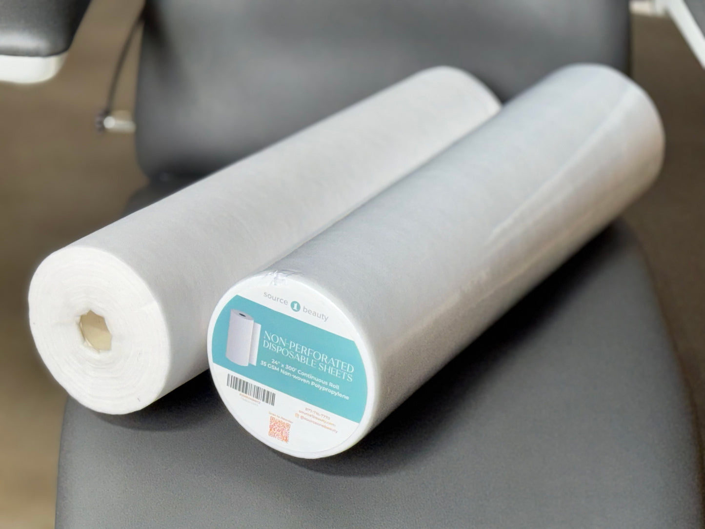 disposable bed cover roll non perforated non woven spa massage table