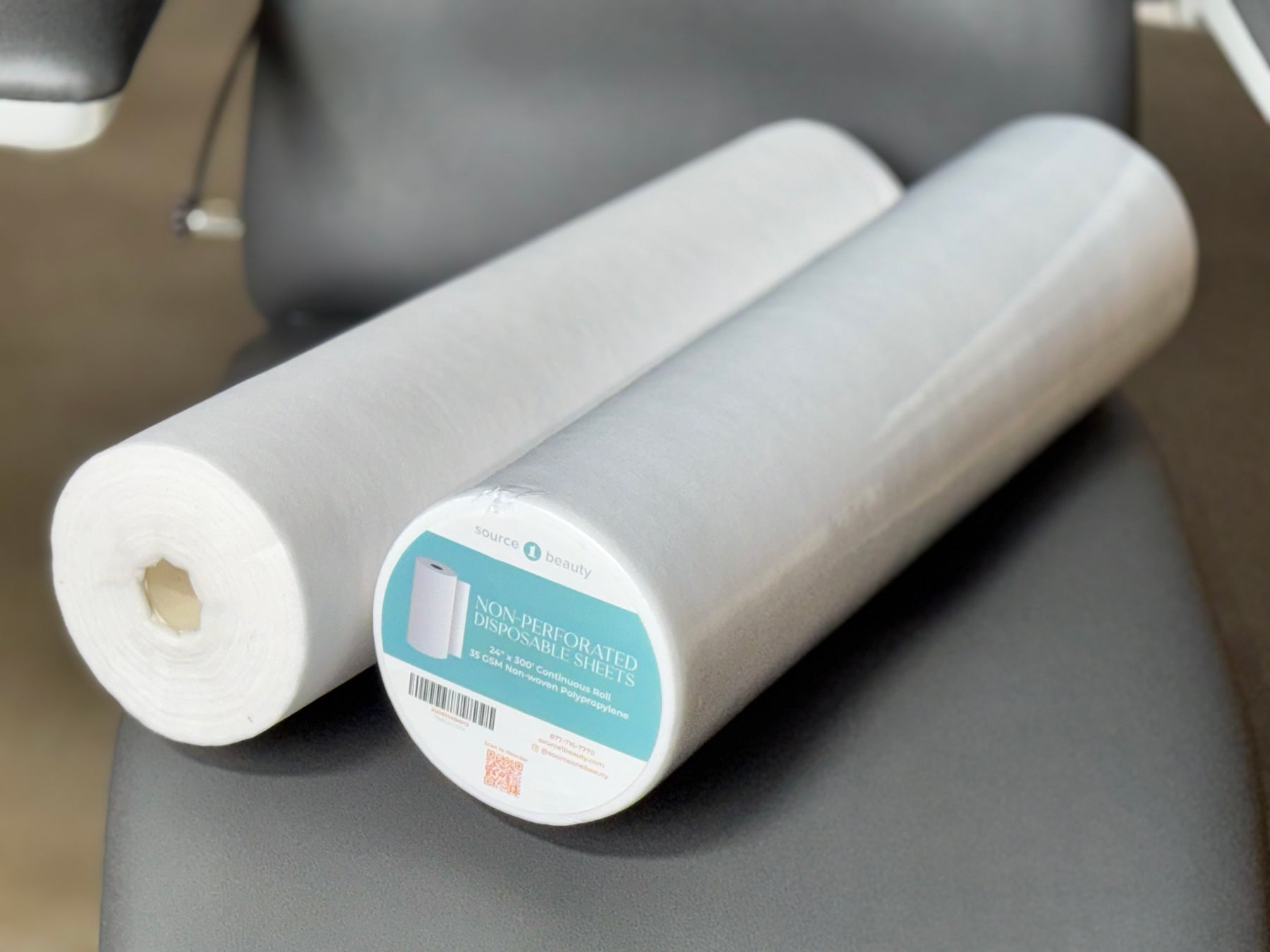 disposable bed cover roll non perforated non woven spa massage table