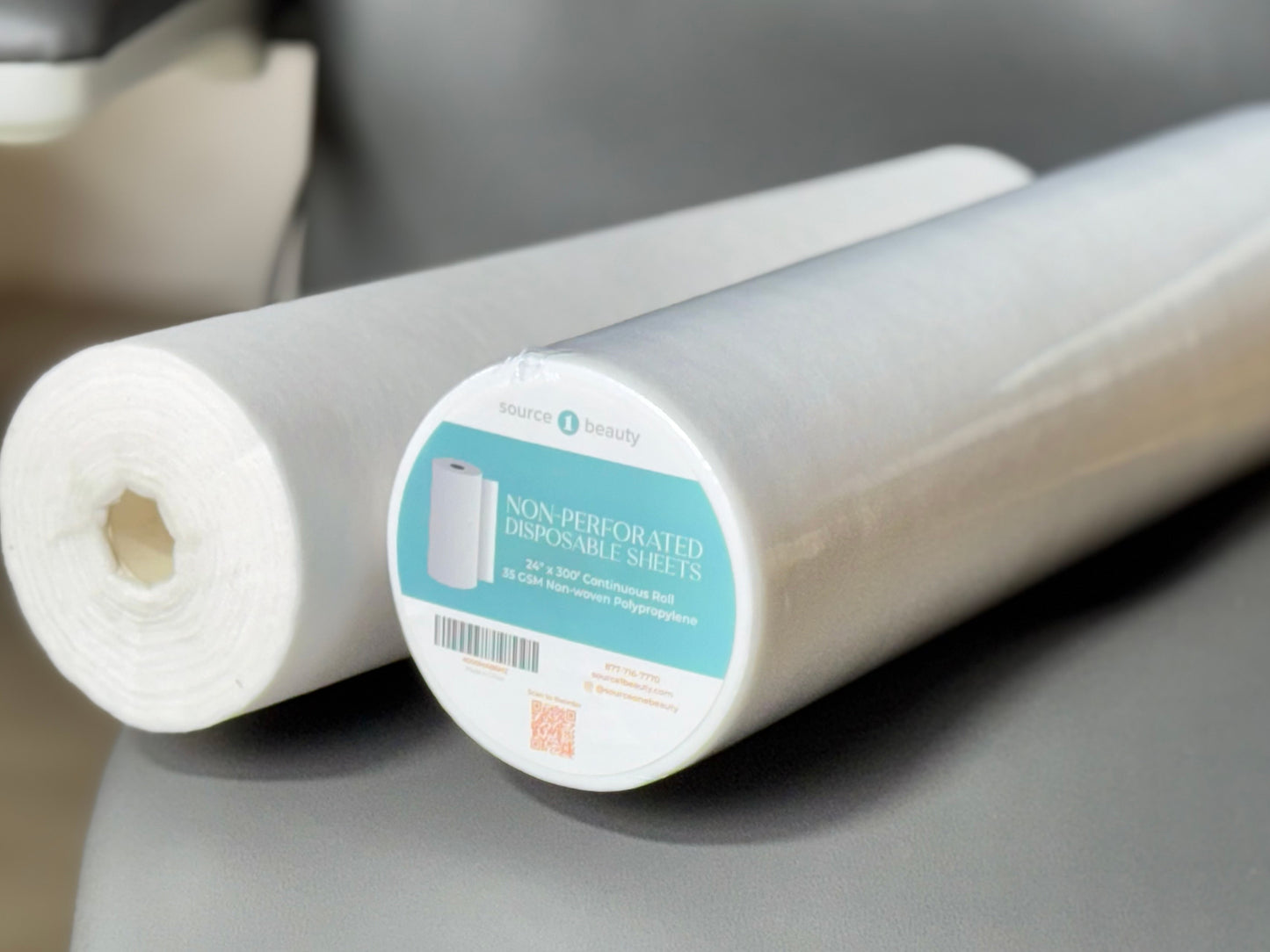 disposable bed cover roll non perforated non woven spa massage table
