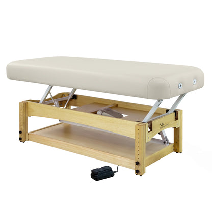 Olympus Flat Top spa treatment table by TouchAmerica for professional massage therapy