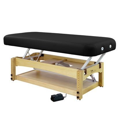 TouchAmerica Olympus Flat Top massage table with sleek design for spa and wellness centers