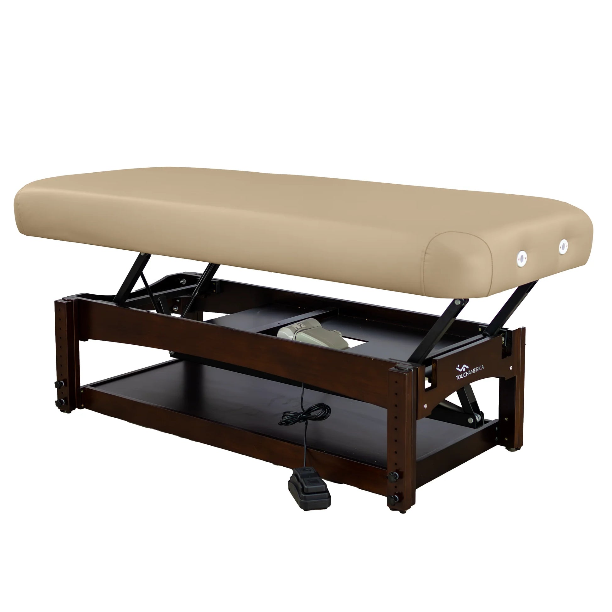 High‑quality Olympus Flat Top massage table by TouchAmerica for wellness professionals