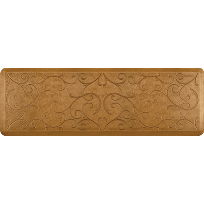 Designer Station - 6' x 2' x 3/4" Anti-Fatigue Mat - Flecked Stained & Decorative Dye-Washed Bella - PR62ROCOPL