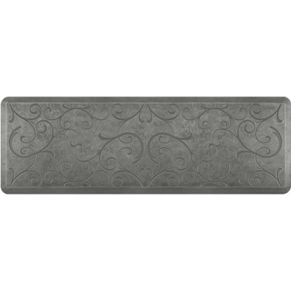 Designer Station - 6' x 2' x 3/4" Anti-Fatigue Mat - Flecked Stained & Decorative Dye-Washed Bella - PR62ROCOPL