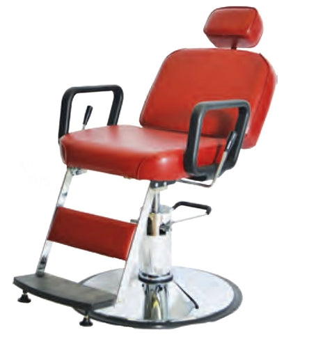 Pibbs Prince Hydraulic Barber Chair w/ 1608 Base - Pibbs-4391D