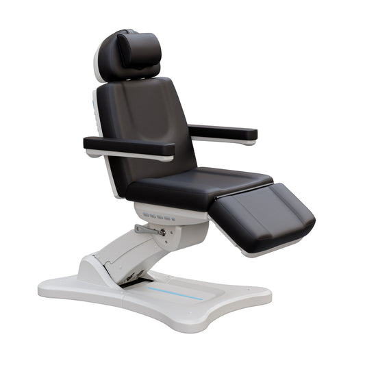 Spa Numa SERENITY Electric 4 Motor Treatment Chair for Aesthetic & Medical Procedures - 3346N - Black