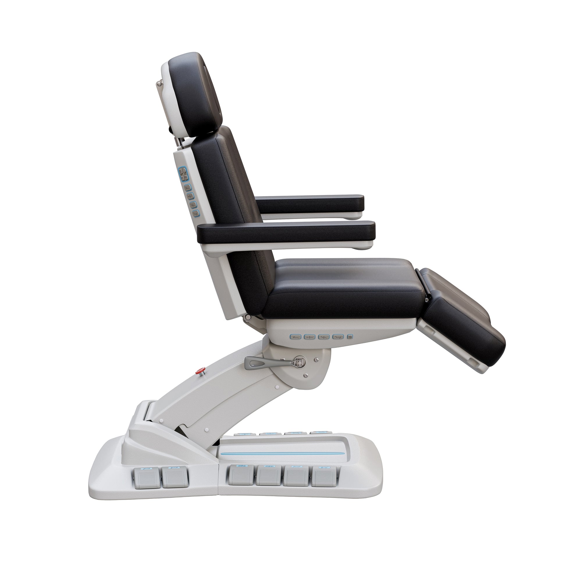 Spa Numa SERENITY DELUXE 4 Motor Electric Treatment Chair for Aesthetic and Medical Procedures – Adjustable Vegan Leather Chair with 240° Rotation, LED Controls, and Handicap Accessible Height