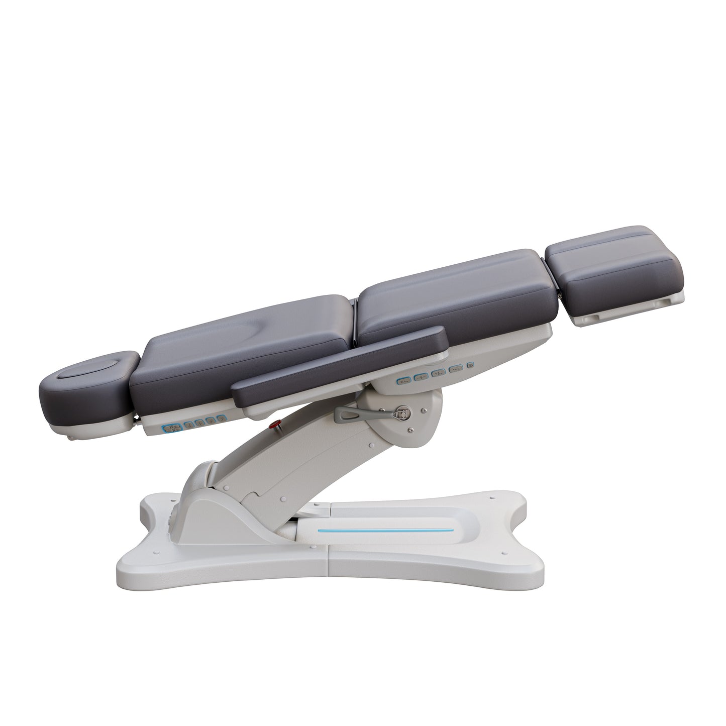 Spa Numa SERENITY 4 motor electric treatment chair with adjustable height, backrest, leg rest, and tilt for aesthetic and medical procedures, vegan leather upholstery, handicapped accessible