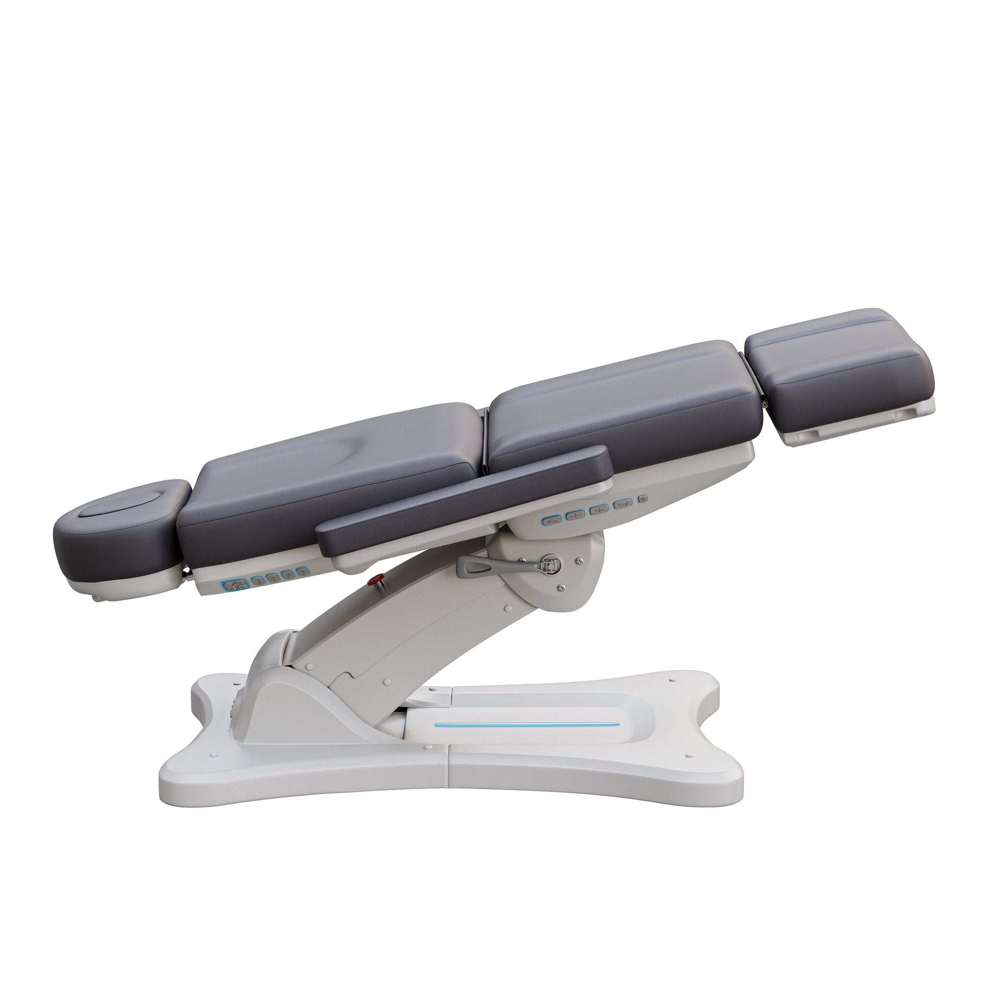 Spa Numa SERENITY 4 motor electric treatment chair with adjustable height, backrest, leg rest, and tilt for aesthetic and medical procedures, vegan leather upholstery, handicapped accessible