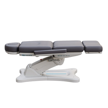 Spa Numa SERENITY 4 motor electric treatment chair with adjustable height, backrest, leg rest, and tilt for aesthetic and medical procedures, vegan leather upholstery, handicapped accessible