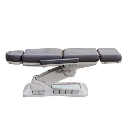 Spa Numa SERENITY DELUXE 4 Motor Electric Treatment Chair with Adjustable Height, Backrest, Leg Rest, and Tilt – Vegan Leather Medical Spa Chair with LED Controls and 240° Rotation