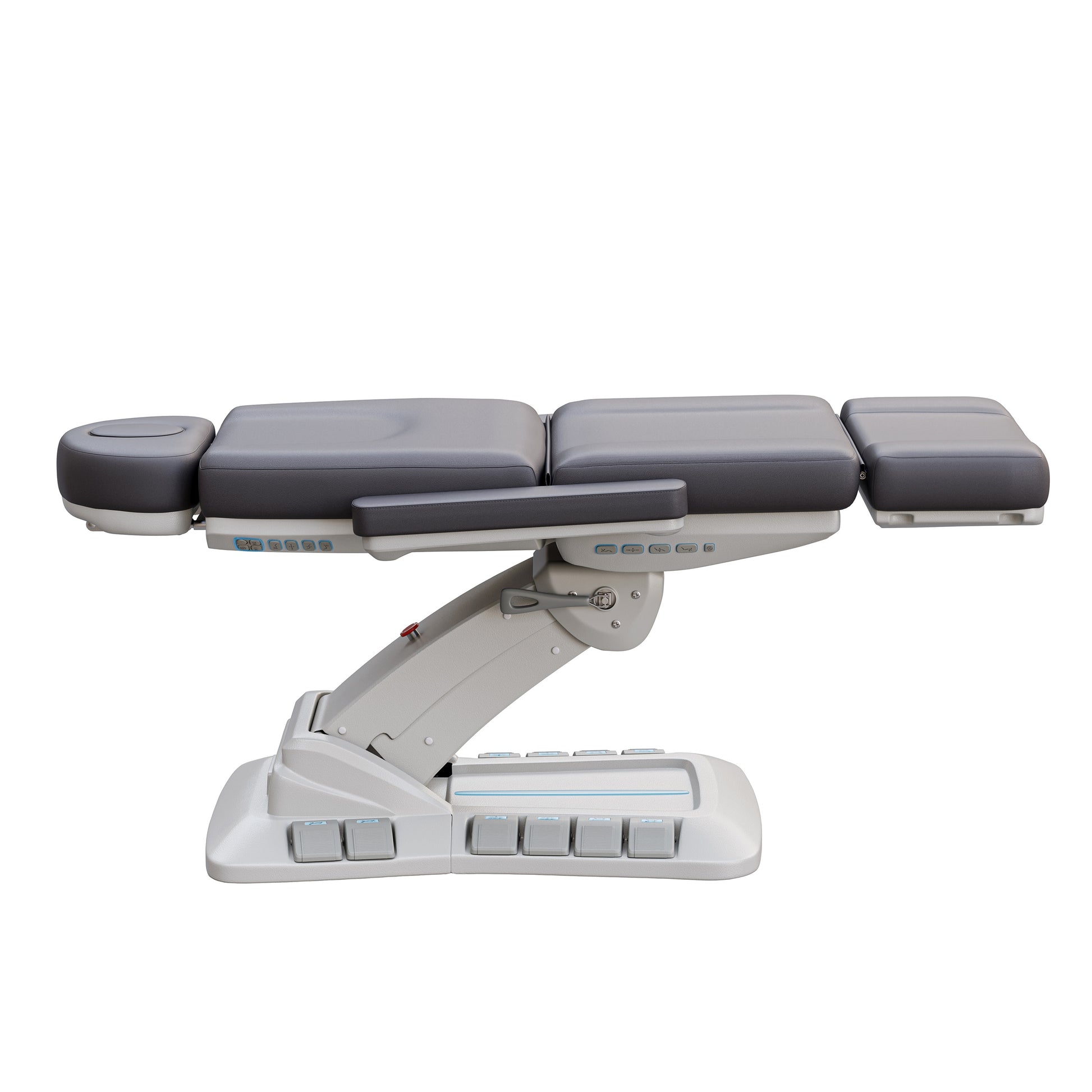 Spa Numa SERENITY DELUXE 4 Motor Electric Treatment Chair with Adjustable Height, Backrest, Leg Rest, and Tilt – Vegan Leather Medical Spa Chair with LED Controls and 240° Rotation