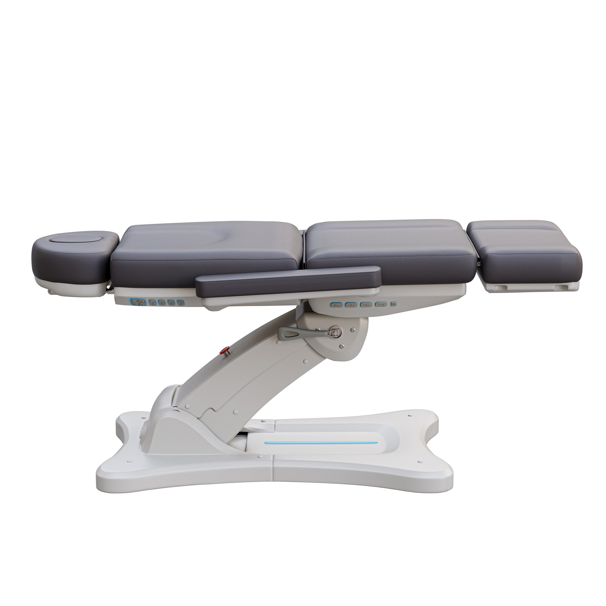 Spa Numa SERENITY 4 motor electric treatment chair with adjustable height, backrest, leg rest, and tilt for aesthetic and medical procedures, vegan leather upholstery, handicapped accessible