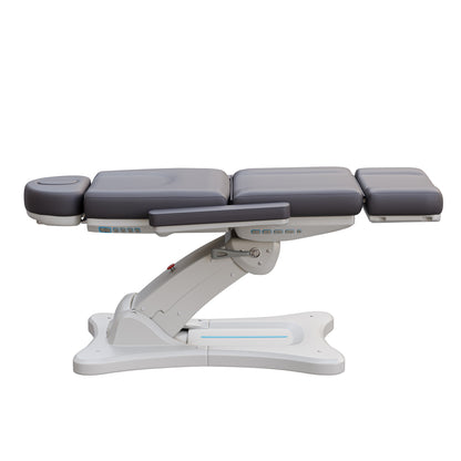 Spa Numa SERENITY 4 motor electric treatment chair with adjustable height, backrest, leg rest, and tilt for aesthetic and medical procedures, vegan leather upholstery, handicapped accessible