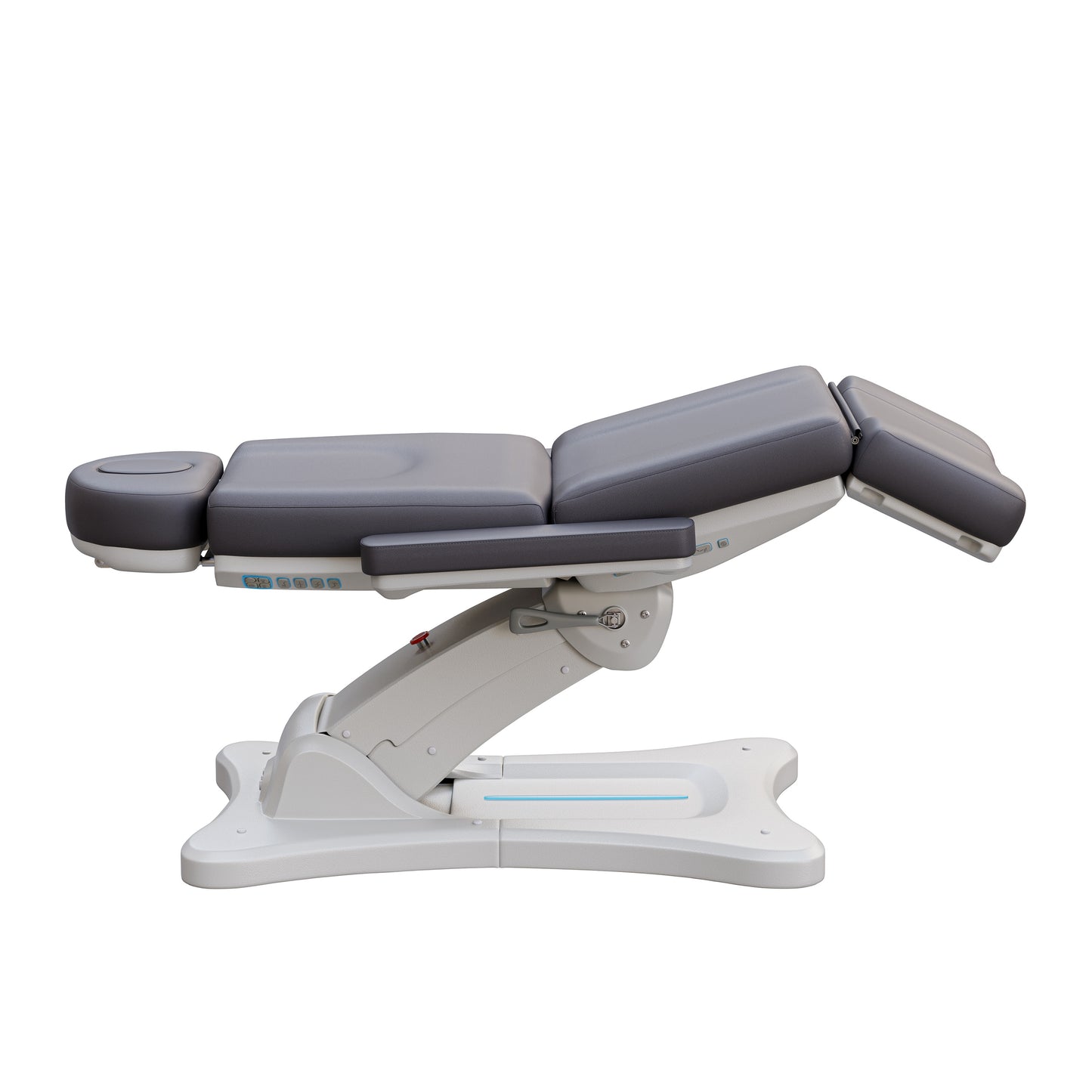 Spa Numa SERENITY 4 motor electric treatment chair with adjustable height, backrest, leg rest, and tilt for aesthetic and medical procedures, vegan leather upholstery, handicapped accessible