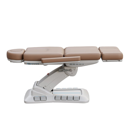 Spa Numa SERENITY DELUXE 4 Motor Electric Treatment Chair with Adjustable Height, Tilt, and Leg Rest – Vegan Leather Medical Spa Chair with 240° Rotation and LED Controls