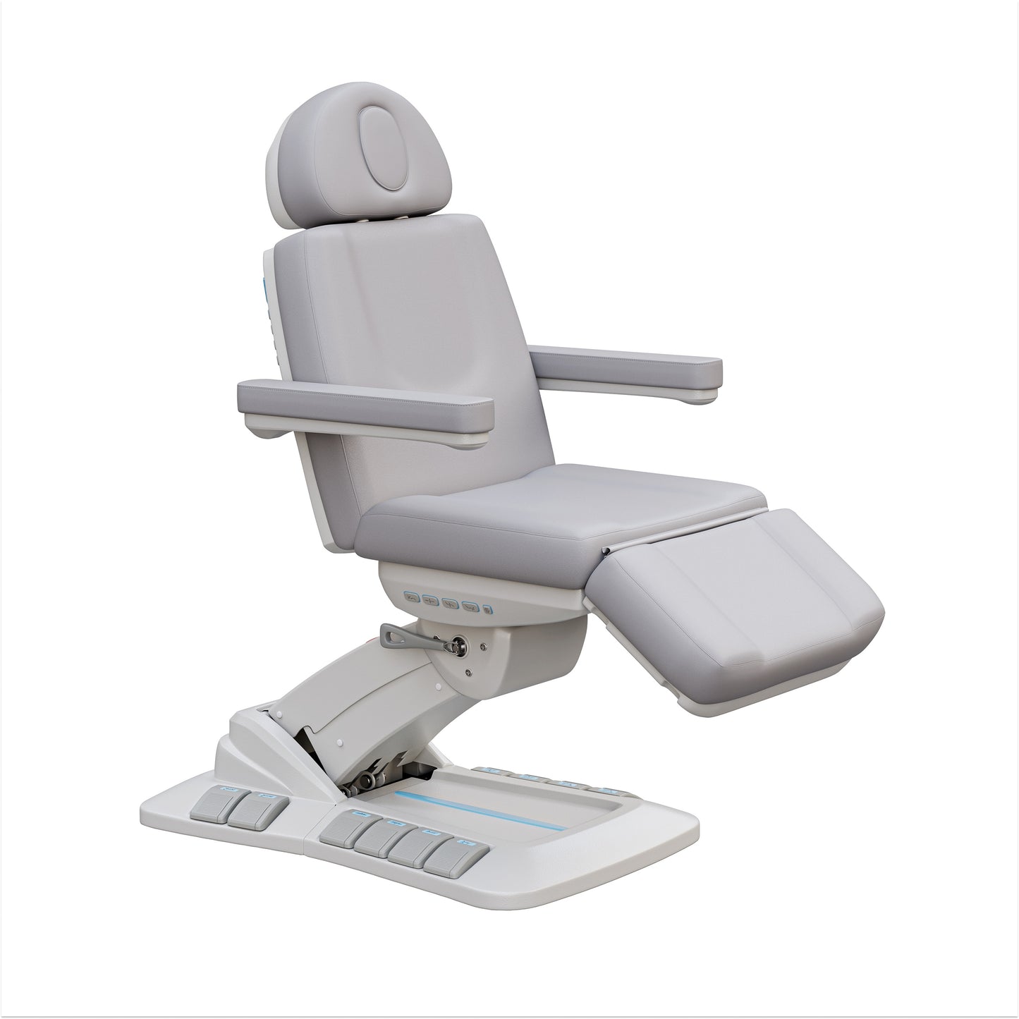 Spa Numa SERENITY DELUXE 4 Motor Electric Treatment Chair for Aesthetic and Medical Procedures – Adjustable Vegan Leather Chair with 240° Rotation, LED Controls, and Handicapped Accessibility