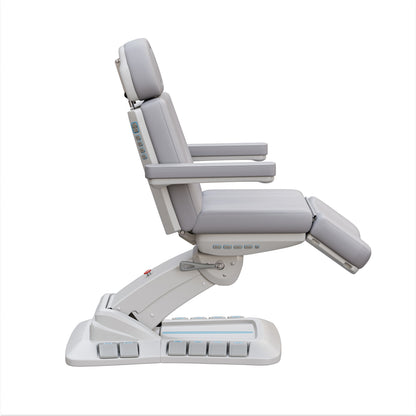 Spa Numa SERENITY DELUXE 4 Motor Electric Treatment Chair for Aesthetic and Medical Procedures – Adjustable Vegan Leather Chair with 240° Rotation, LED Controls, and Handicapped Accessibility