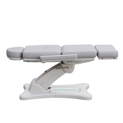 Spa Numa SERENITY 4 Motor Electric Treatment Chair with Adjustable Height, Tilt, and Leg Rest – Vegan Leather Medical Spa Chair with 240° Rotation and LED-Lit Controls