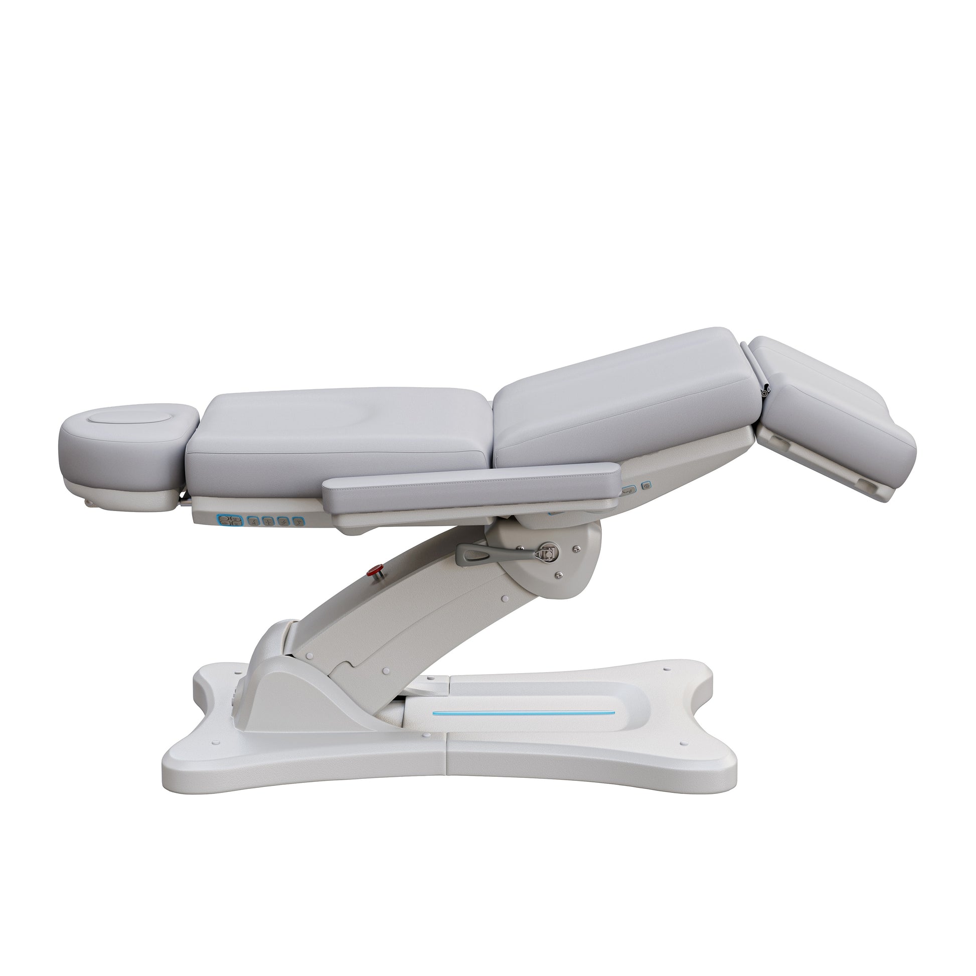 Spa Numa SERENITY 4 Motor Electric Treatment Chair with Adjustable Height, Tilt, and Leg Rest – Vegan Leather Medical Spa Chair with 240° Rotation and LED-Lit Controls
