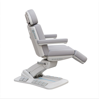 Spa Numa SERENITY DELUXE 4 Motor Electric Treatment Chair for Aesthetic and Medical Procedures – Adjustable Vegan Leather Chair with 240° Rotation, LED Controls, and Handicapped Accessibility