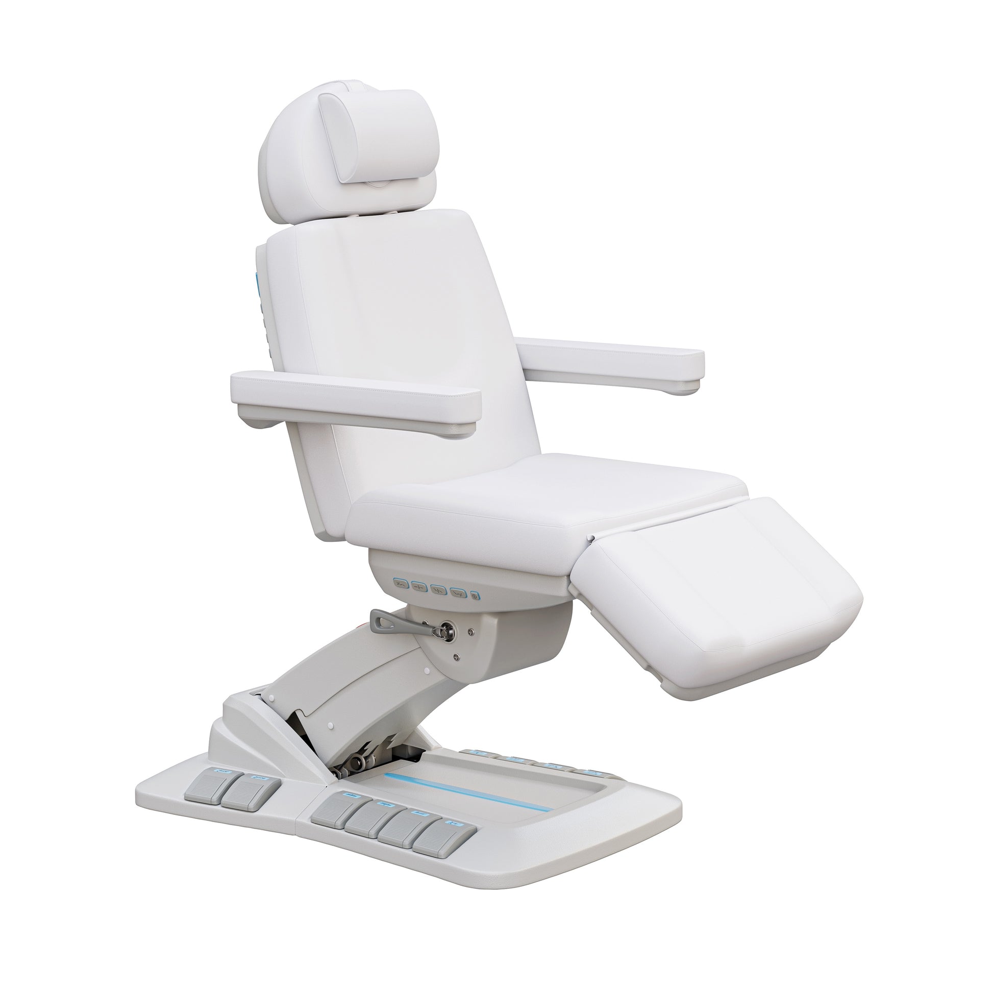 Spa Numa SERENITY DELUXE 4 Motor Electric Treatment Chair for Medical and Aesthetic Procedures – Adjustable Vegan Leather Chair with 240° Rotation, Memory Settings, and Handicapped Accessibility