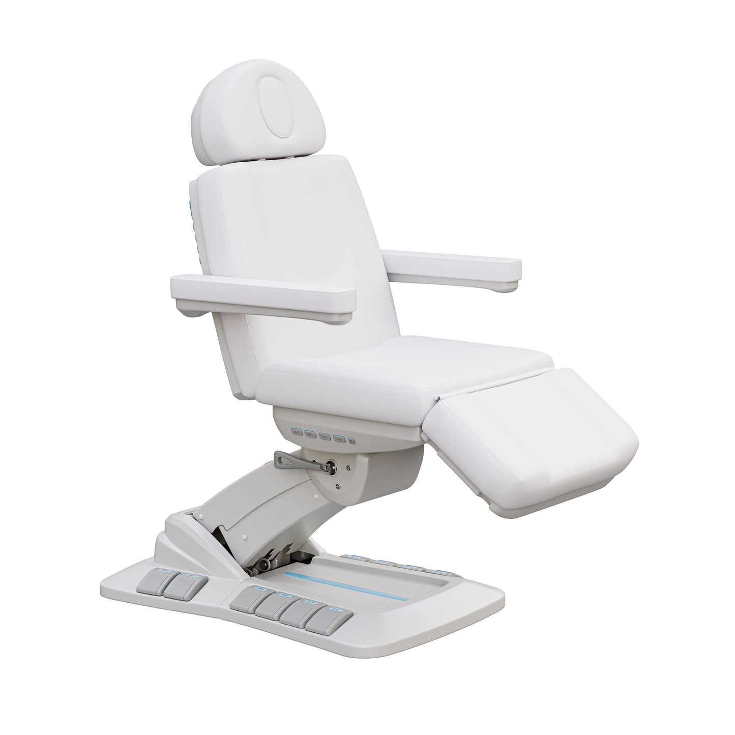 Spa Numa SERENITY DELUXE 4 Motor Electric Treatment Chair for Medical and Aesthetic Procedures – Adjustable Vegan Leather Chair with 240° Rotation, Memory Settings, and Handicapped Accessibility