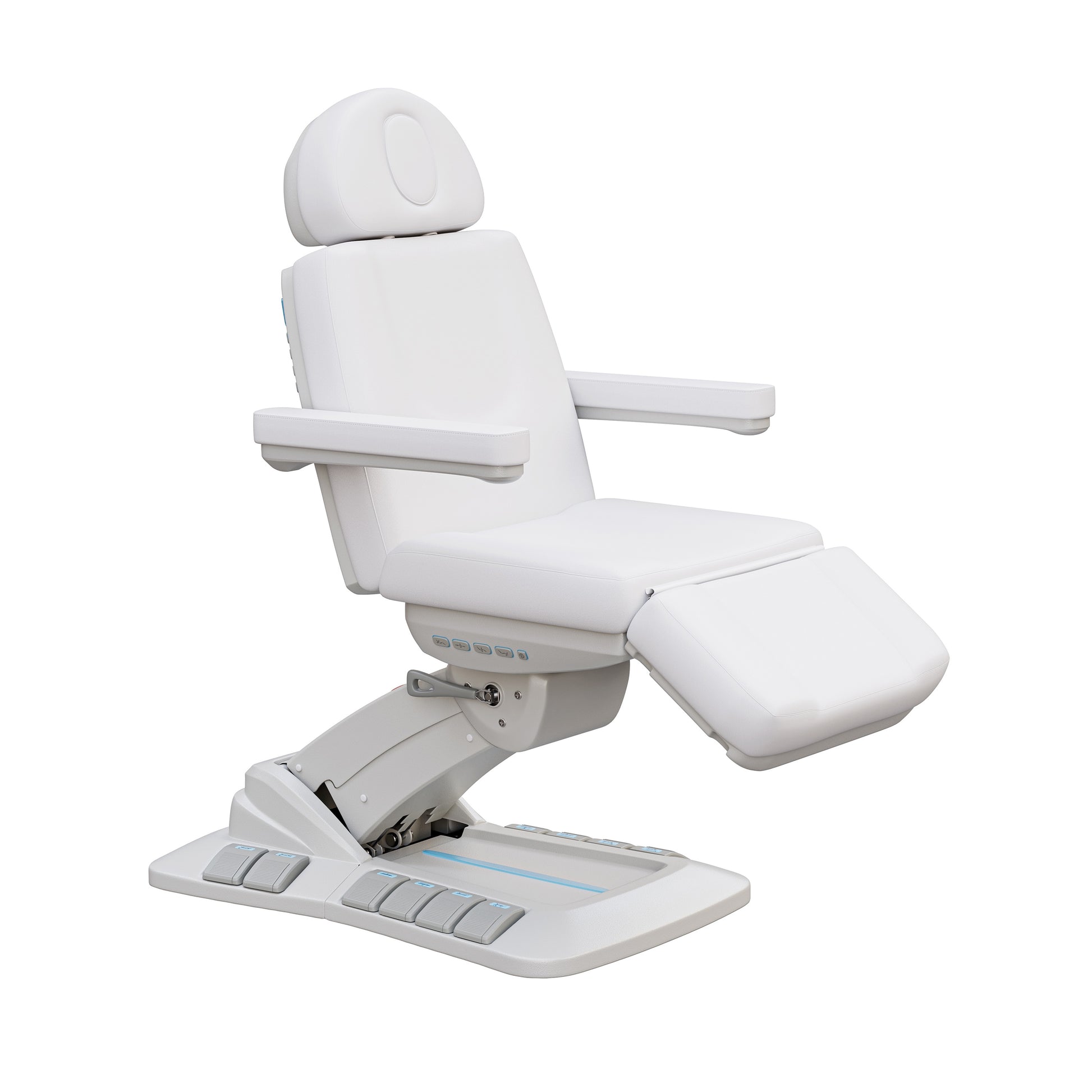 Spa Numa SERENITY DELUXE 4 Motor Electric Treatment Chair for Medical and Aesthetic Procedures – Adjustable Vegan Leather Chair with 240° Rotation, Memory Settings, and Handicapped Accessibility