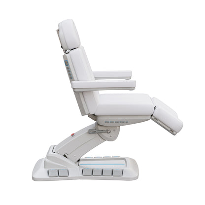 Spa Numa SERENITY DELUXE 4 Motor Electric Treatment Chair for Medical and Aesthetic Procedures – Adjustable Vegan Leather Chair with 240° Rotation, Memory Settings, and Handicapped Accessibility
