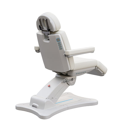 Spa Numa SERENITY 4 Motor Electric Treatment Chair for Aesthetic and Medical Procedures – Adjustable Vegan Leather Chair with 240° Rotation, LED Controls, and Handicap Accessible Design