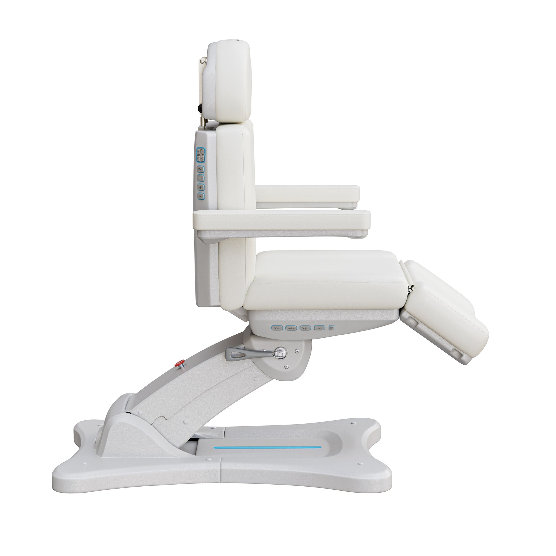 Spa Numa SERENITY 4 Motor Electric Treatment Chair for Aesthetic and Medical Procedures – Adjustable Vegan Leather Chair with 240° Rotation, LED Controls, and Handicap Accessible Design