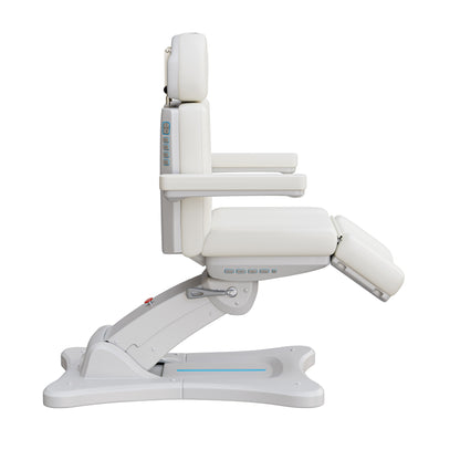 Spa Numa SERENITY 4 Motor Electric Treatment Chair for Aesthetic and Medical Procedures – Adjustable Vegan Leather Chair with 240° Rotation, LED Controls, and Handicap Accessible Design